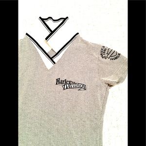 Harley Davidson Polo shirt.